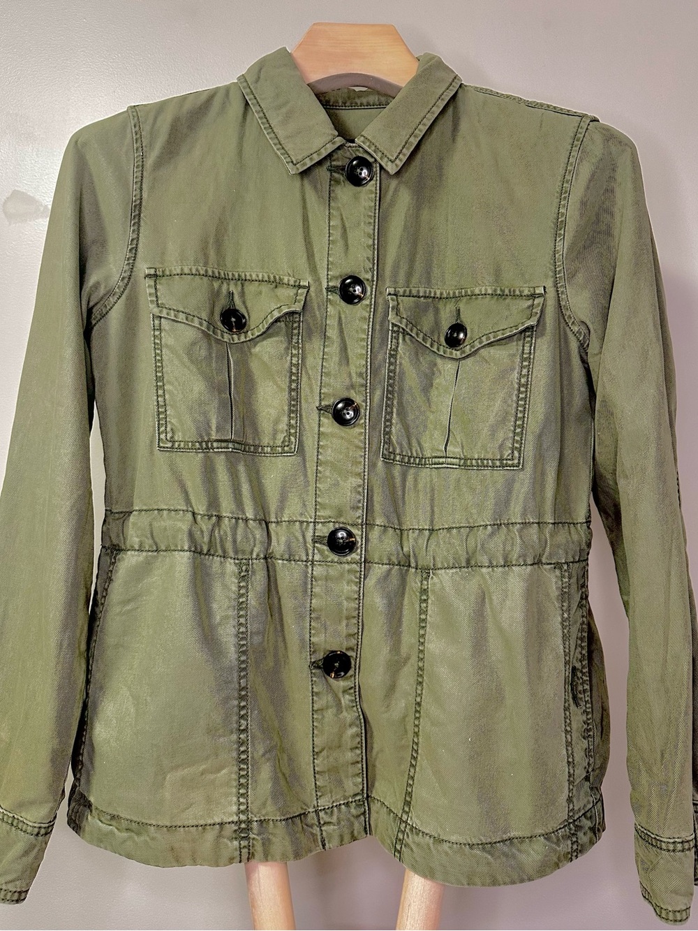 Sanctuary Standard Surplus Olive Green Utility Field Jacket Women’s Small